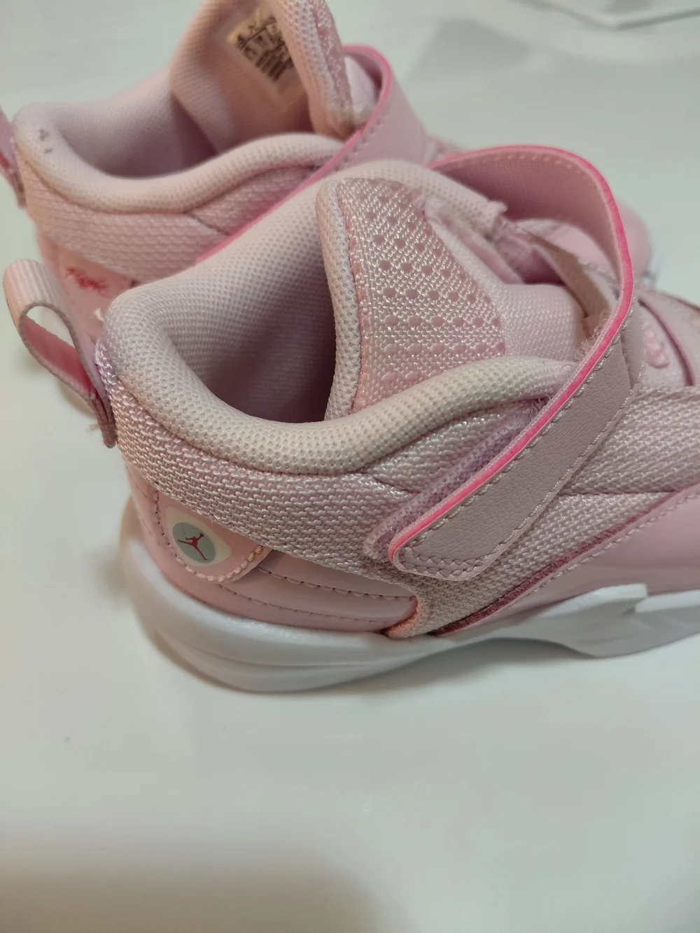Kids Pink Jordan Athletic Sneakers - Lightweight Comfort